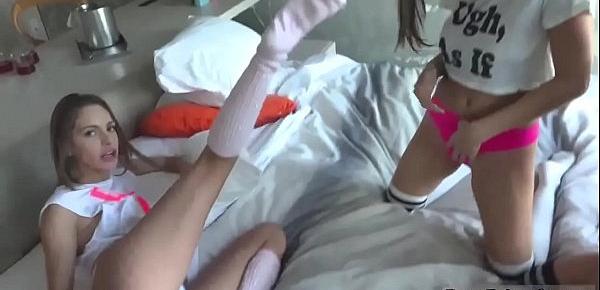  Hardcore double anal and gothic teen Pillow Fight